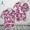 US Army Paratroopers With The 82nd Airborne Division Parachute, 4th Of July Hawaiian Shirt