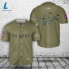 US Army Paratroopers With The 82nd Airborne Division Parachute Baseball Jersey 3 4TH Of July 2 US Army Paratroopers With The 82nd Airborne Division Parachute Baseball Jersey 3
