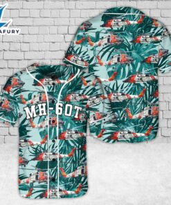 U.S Coast Guard Sikorsky MH-60T Jayhawk Baseball Jersey