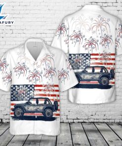 US Flag Jp 4th Of July Hawaiian Shirt
