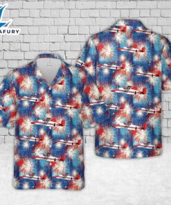 US Forest Service Short C-23B+ Sherpa (360), 4th Of July Hawaiian Shirt