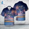 US Navy EA-18G Of VAQ-132 Scorpions, 4th Of July Hawaiian Shirt