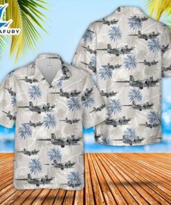US Navy Grumman S-2A Tracker (BuNo 136658) VS-29 Tromboners Hawaiian Shirt