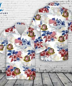 US Navy Patrol Squadron 47 (VP-47), The Golden Swordsmen P-8 Poseidon, 4th Of July Hawaiian Shirt