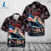 US Navy Ship, 4th Of July Hawaiian Shirt