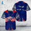 US Navy Top Gun F-16N Baseball Jersey 4TH Of July 2 US Navy Top Gun F-16N Baseball Jersey