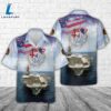 US Navy USS America (CVACV-66), 4th Of July Hawaiian Shirt