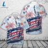 US Navy USS Carl Vinson (CVN-70) Aircraft Carrier, 4th Of July Hawaiian Shirt
