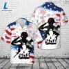 US Soldier Veteran, 4th Of July Hawaiian Shirt
