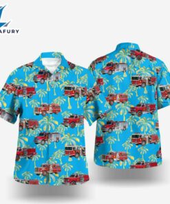 White Creek Washington County New York White Creek Fire Department Hawaiian Shirt