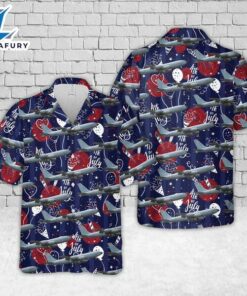 Wisconsin Air National Guard KC-135R Stratotanker, 4th Of July Hawaiian Shirt