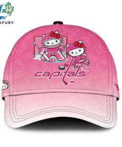 WSH Capitals Special Hello Kitty Limited Edition Cap