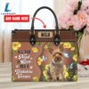 Yorkshire Terrier Dog All You Need Is Love And A Leather Handbag