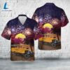 1927 Blue Bird No. 1 School Bus, 4th Of July Hawaiian Shirt