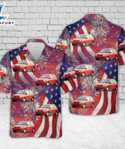 1993 Ford Festiva, 4th Of July Hawaiian Shirt