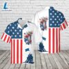4th July Happy Independence Day US Flag Cross Hawaiian Shirt