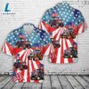4th Of July Farm Tractor American Flag Hawaiian Shirt