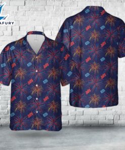 4th Of July Firework Hawaiian Shirt