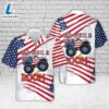 4th of July Monster Truck Hawaiian Shirt