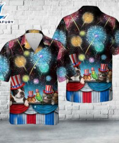 4th Of July Pet Celebration And Independence Day Pets Hawaiian Shirt