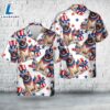 4th of July Pugs Hawaiian Shirt