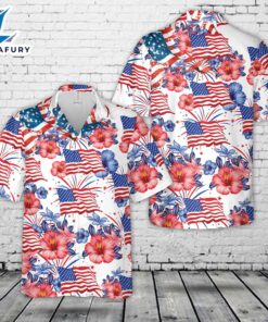 4th Of July USA Flag Hawaiian Shirt