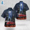 911 Memorial Fire Truck Hawaiian Shirt