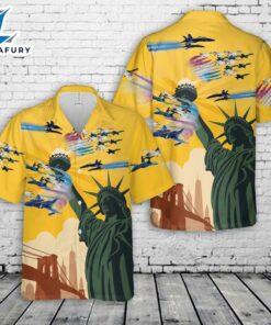 Airshow Blue Angels and Thunderbirds 4th Of July Hawaiian Shirt