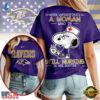 Baltimore Ravens NFL Snoopy Never Underestimate A Nurse Unisex T Shirt