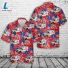 Bell Ambulance, Milwaukee, Wisconsin, 4th Of July Hawaiian Shirt