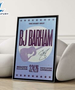 BJ Barham at Mid City Ballroom in Baton Rouge, LA on Mar 24, 2026 Poster