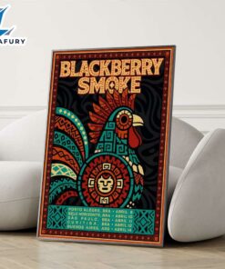 Blackberry Smoke Brazil And Argentina Tour April 2026 Poster