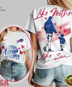 Buffalo Bills Premium NFL Like Mother Like Son 3D Shirt