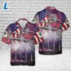 California Air National Guard 146th Airlift Wing Lockheed Martin C-130J-30 Hercules (L-382), 4th Of July Hawaiian Shirt