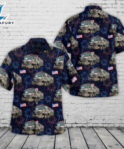 Capitol Heights, Maryland, Boulevard Heights Volunteer Fire & Rescue Department, 4th Of July Hawaiian Shirt