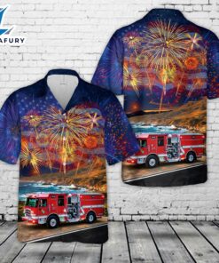 Carmel-by-the-Sea, California, Cal FireCarmel Highlands Fire Protection District, 4th Of July Hawaiian Shirt