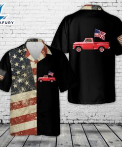 Chevy 1964 C10, 4th Of July Hawaiian Shirt