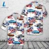 Chevy Corvette C8, 4th Of July Hawaiian Shirt