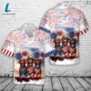 Chocolate Labrador Retriever Dog 4th of July Hawaiian Shirt