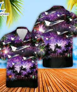 Convair F-106 Delta Dart 4th Of July Hawaiian Shirt