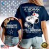 Dallas Cowboys NFL Snoopy Never Underestimate A Nurse Unisex T Shirt