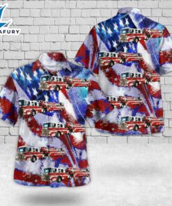 District Heights, Maryland, District Heights Career Fire Station 26, 4th Of July Hawaiian Shirt