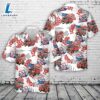 Fire Truck 4th Of July Hawaiian Shirt