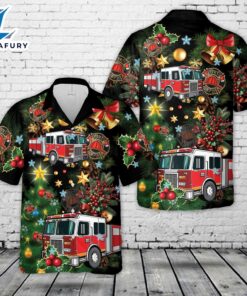 Fire trucks Firefighter Hawaiian Shirt 1