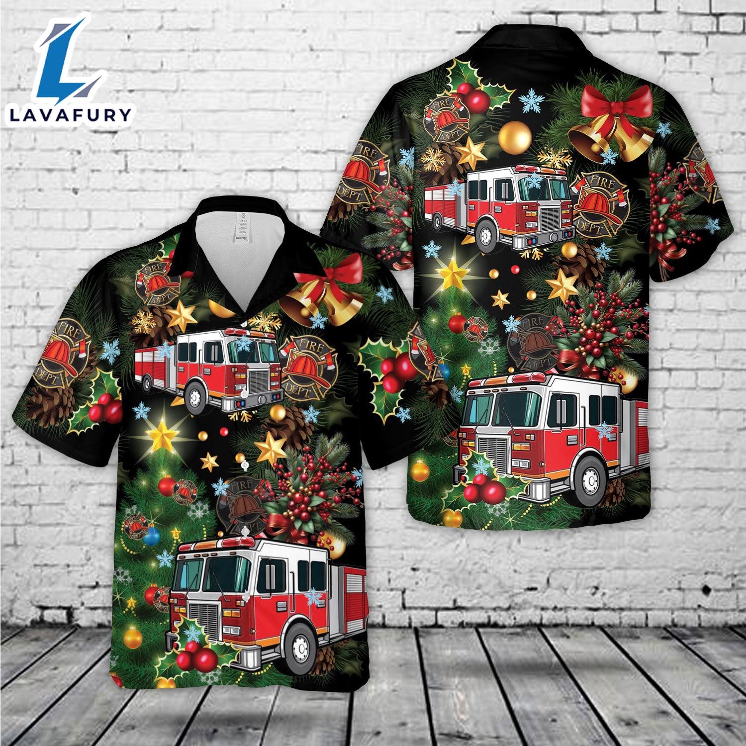 Fire trucks Firefighter Hawaiian Shirt 1 Gift Summer Fire trucks Firefighter Hawaiian Shirt 1 Gift Summer