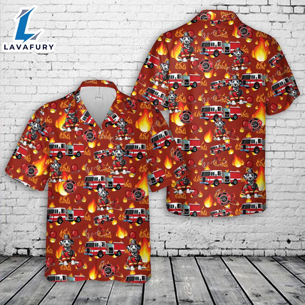 Fire trucks Firefighter Hawaiian Shirt 2 Gift Summer Fire trucks Firefighter Hawaiian Shirt 2 Gift Summer