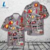 Firefighter Dalmatian Dog, 4th Of July Hawaiian Shirt