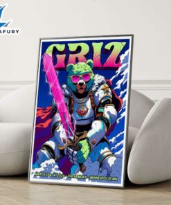 GRiZ March 13 & 14, 2026 The Armory Minneapolis, MN Poster