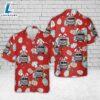 Happy Easter Fire Truck Hawaiian Shirt