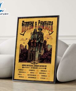 Hippies And Cowboys 2026 European Tour Poster